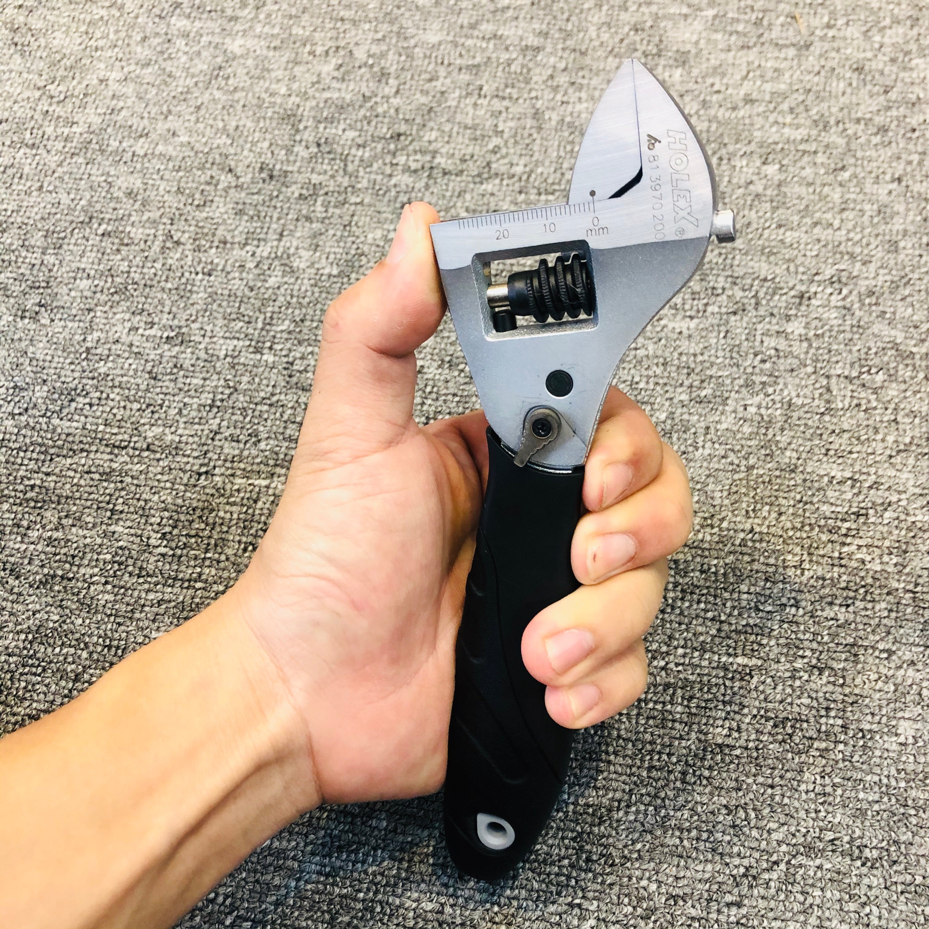 MỎ LẾCH (LẾT) TỰ ĐỘNG ĐẢO CHIỀU NGÀM 30mm DÀI 200mm HOLEX MỎ LẾCH (LẾT) TỰ ĐỘNG ĐẢO CHIỀU NGÀM 30mm DÀI 200mm HOLEX